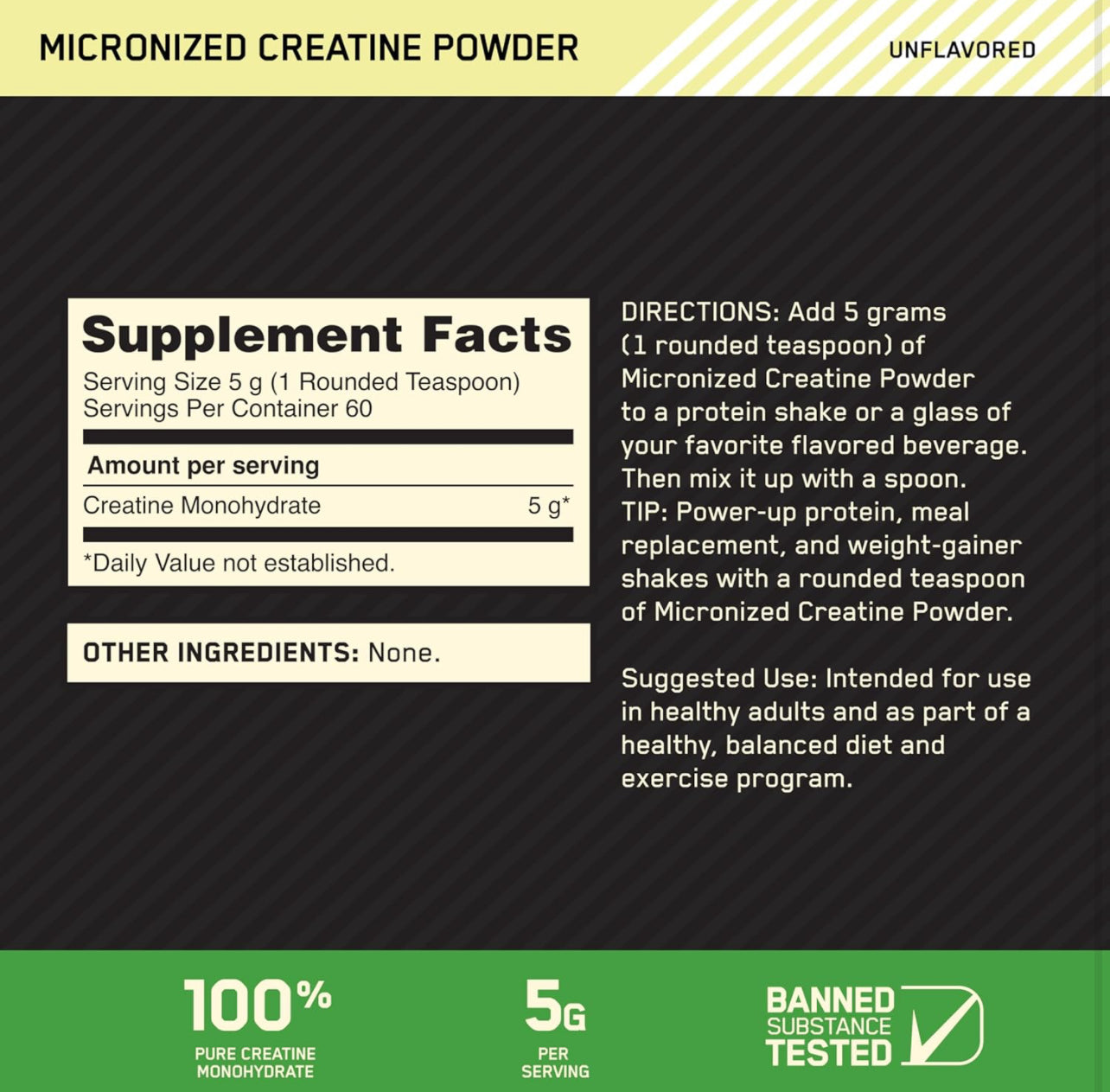 Creatine powder (300g)